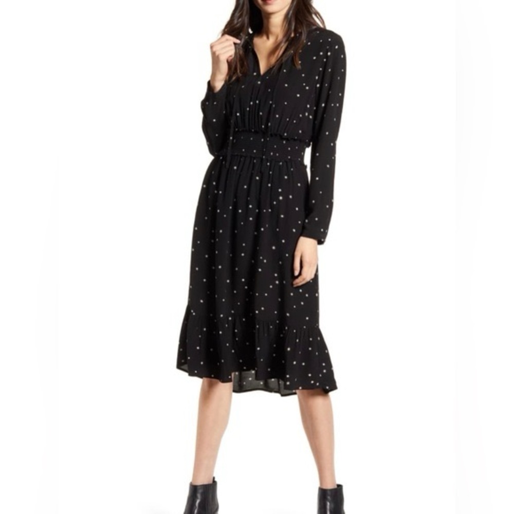 Rails Joy in Onyx Starburst Dress